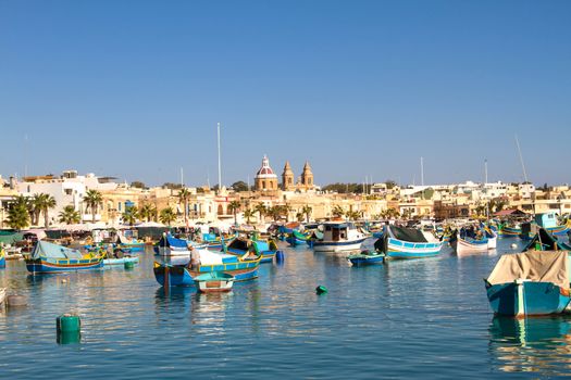 Old fishing town in Malta