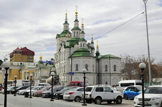 Spassky church. Tyumen, Russia