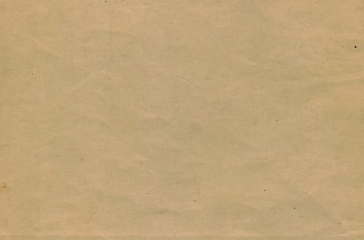 Blank sheet of brown paper useful as a background