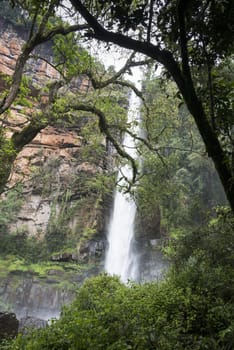 the waterfall near the south african place Sabie