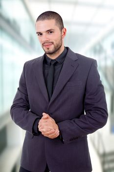 young business man portrait at the office