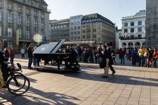 The Piano accross the world in Hamburg