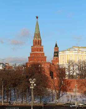 Borovitskaya Kremlin tower