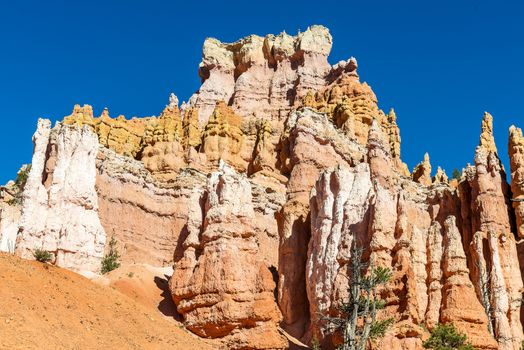 spectacular Hoodoo rock spires of Bryce Canyon, Utah, USA