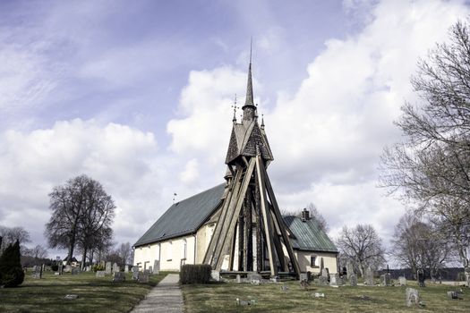 Typical medival Swedish Church