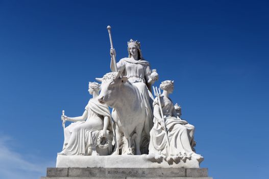 Albert Memorial, London , detail