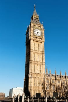 London Big Ben in a sunny day