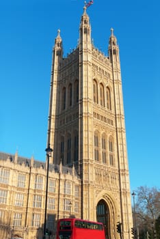 Victoria Tower - part of the Houses of Parliament