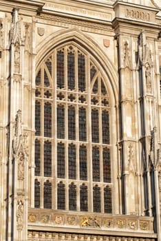Westminster Abbey London detail