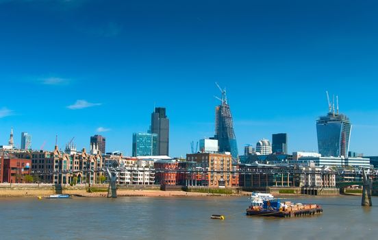 Fenchurch Street in construction