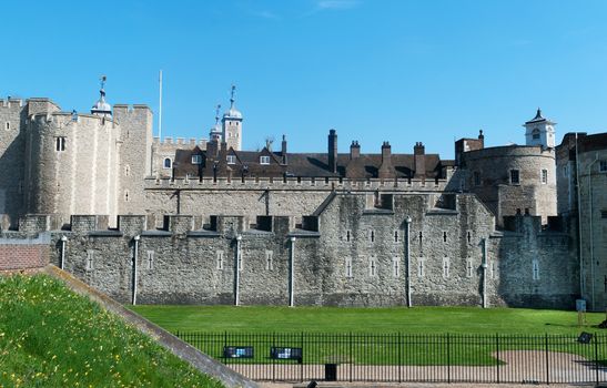 London tower, detail