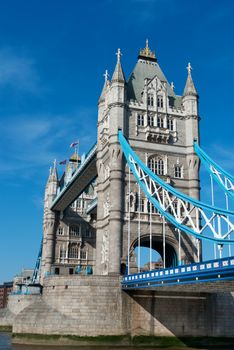 Tower Bridge in London.