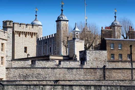 london tower, detail