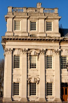 Detail from Royal Naval College in Greenwich - Windows