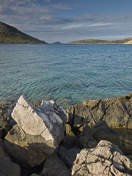 Morning light on the island of Katina, Kornat