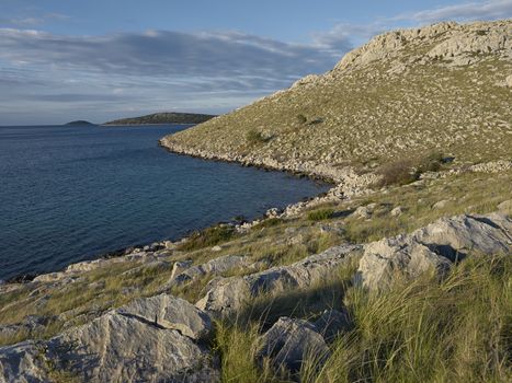 Morning light on island of Katina, Kornat