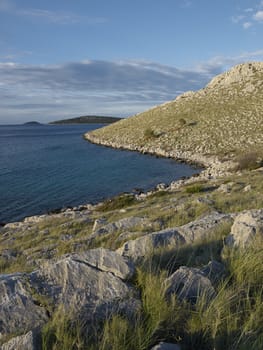 Morning light on the island of Katina, Kornat       