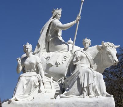 Albert Memorial, London , detail