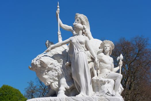 Albert Memorial, London , detail