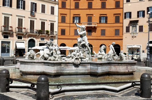 Piazza Navona fountain