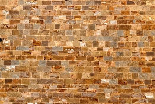 Retro stone wall