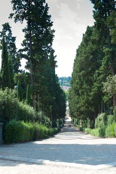 Park in Florence, Italy