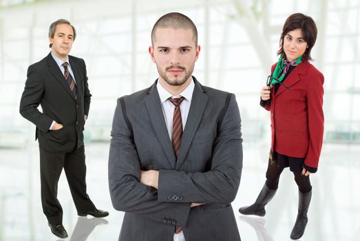 young business team at the office