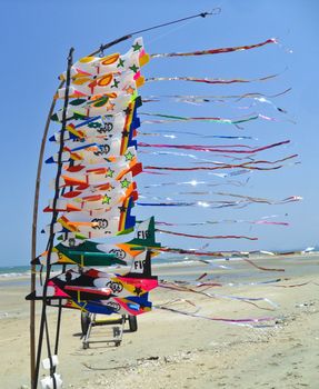 foam toy airplane children likes to play area the beach