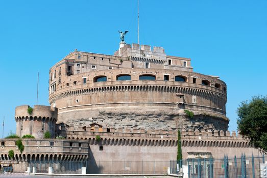 The Castel Sant'Angelo in Rome, Italy