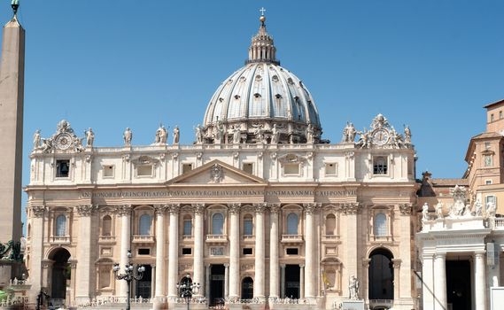 St. Peter's Basilica in Rome, Italy