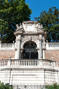 Retro Architectural Detail from Italy