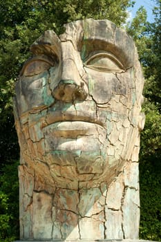 Statue from Boboli Gardens, Florence, Italy