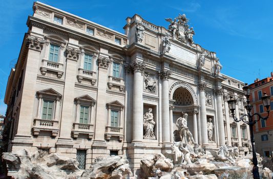 Trevi Fountain, Rome, Italy