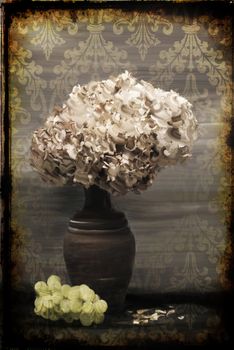 romantic vase of flowers