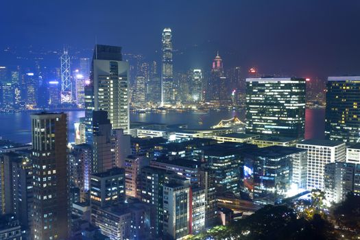 Hong Kong at night 