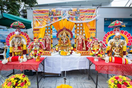 Navratri 2013 festival to worship God in Thailand