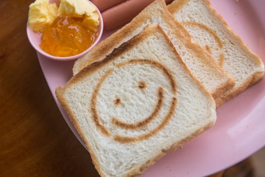 morning breakfast sausage bread.