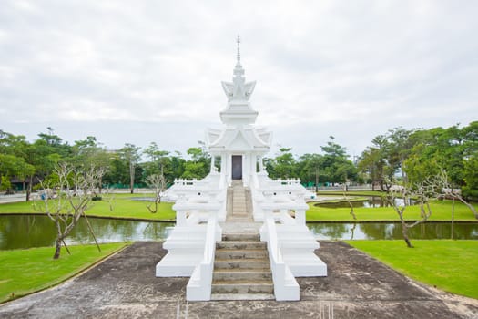 Wat Rong Khun in thailand.
