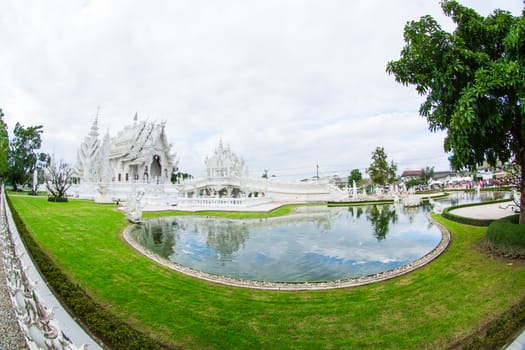 Wat Rong Khun in thailand.