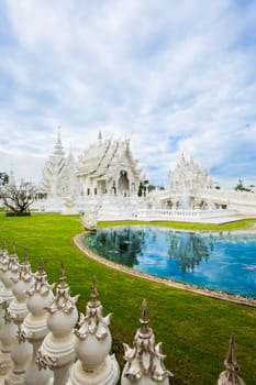 Wat Rong Khun in thailand.