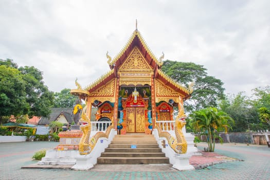 Phra That Chedi Chiang Mai in northern Thailand.