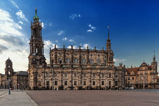 Katholische Hofkirche-the Catholic Church of the Royal Court of Saxony