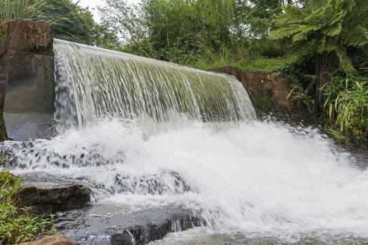 lone creek falls waterfall near Sabie south Africa in hazyview area