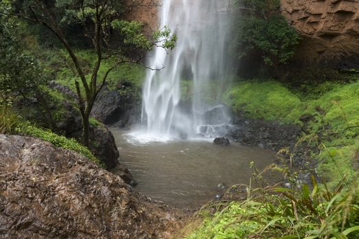 lone creek falls waterfall near Sabie south Africa in hazyview area