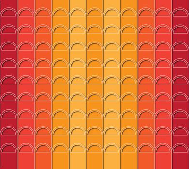 background or fabric the abstract orange and red Card pattern