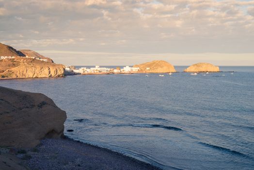 Late afternoon light on Cabo de Gata coast, Andaluisa