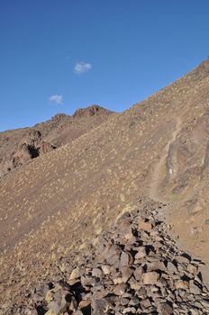 Atlas mountains in Morocco