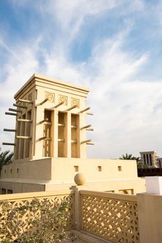 Wind Towers in a shopping Mall in Dubai