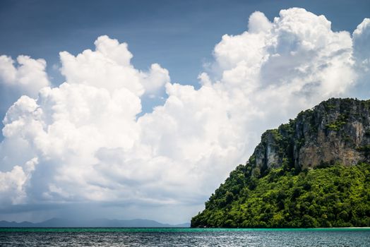 Tropical island in thailand