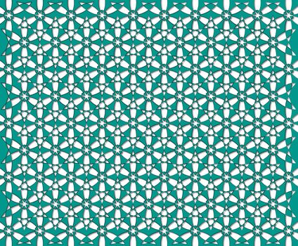 background or fabric emerald flower pattern